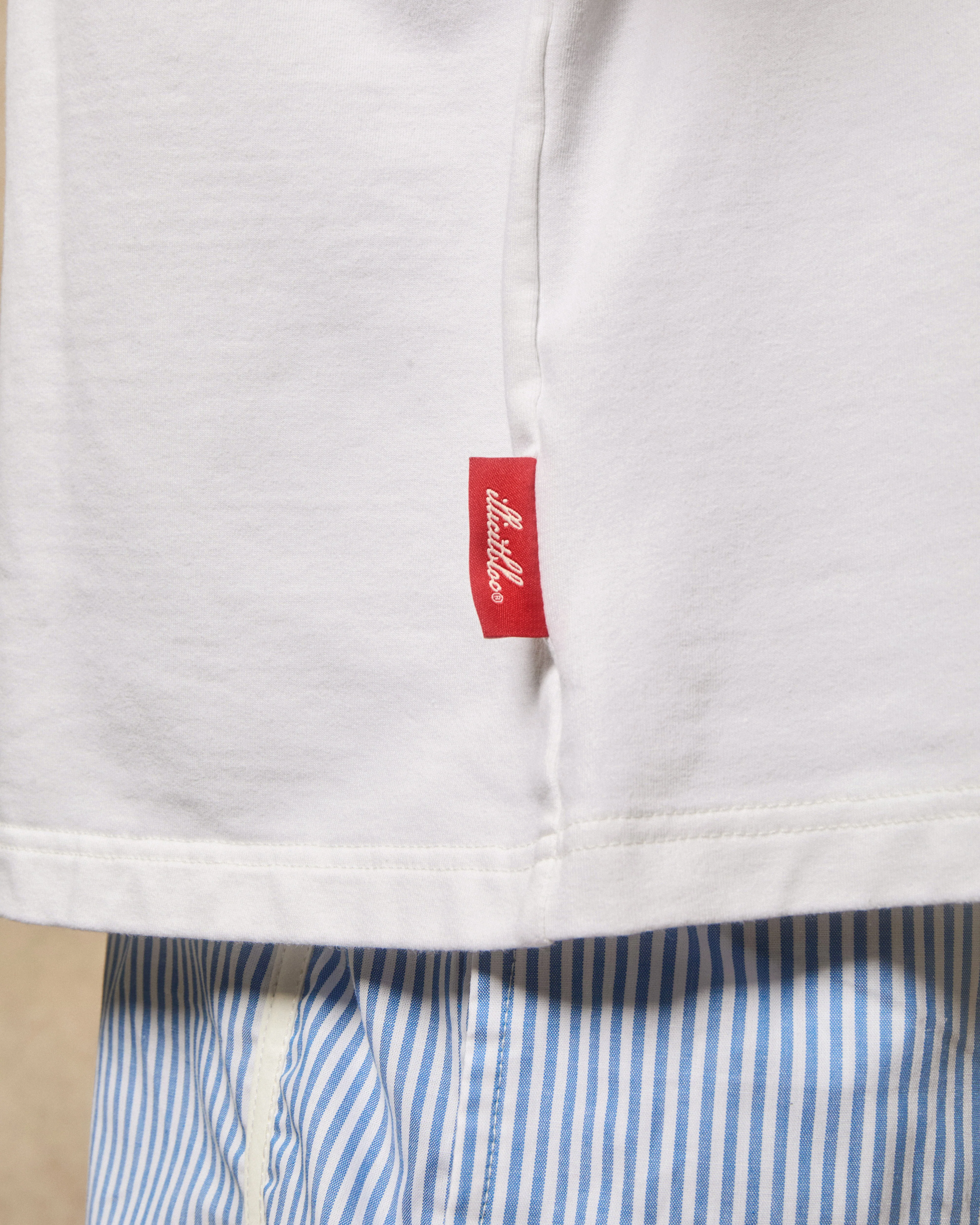 OYSTER HOUSE CLOUDWEAVE™ POCKET T-SHIRT - WHITE - Image 7